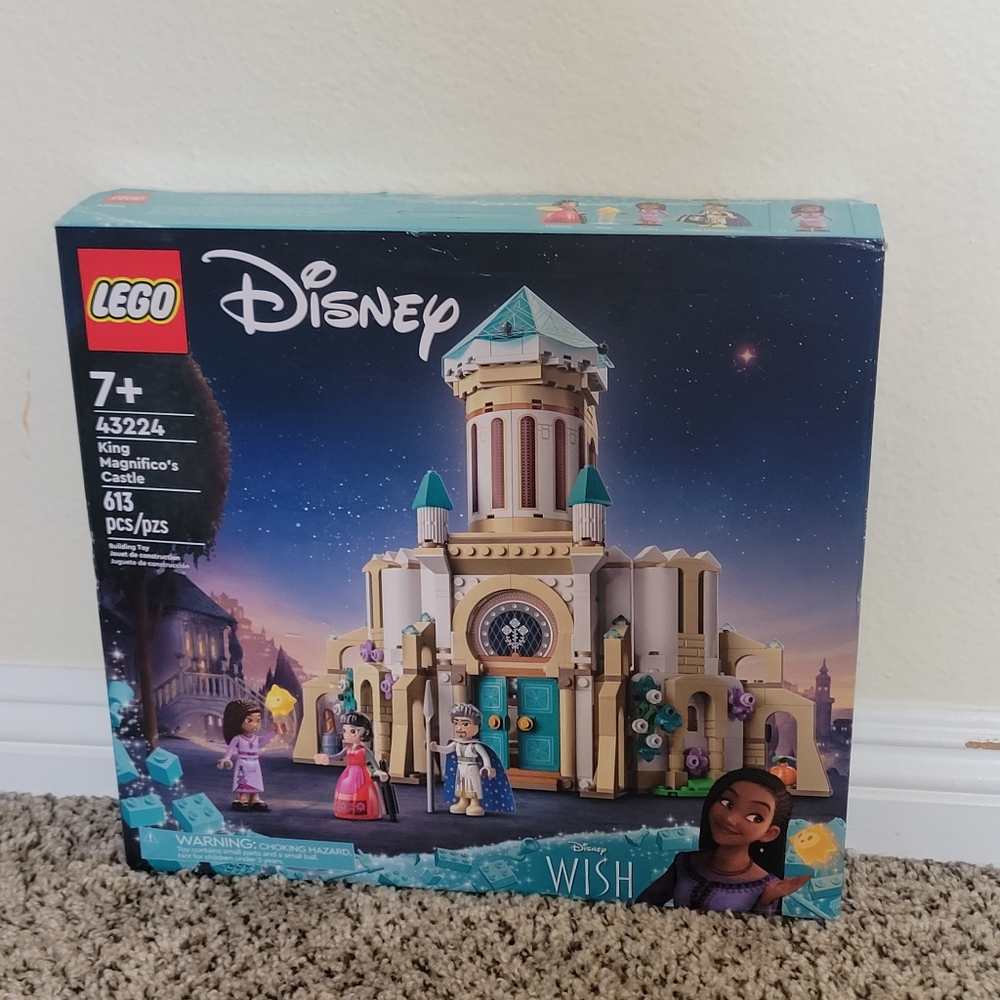 🧱NWT LEGO WISH DISNEY. Lego set 43224. King Maginifico's Castle. 613 pcs. - Picture 3 of 17